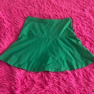 Green H&M skirt!